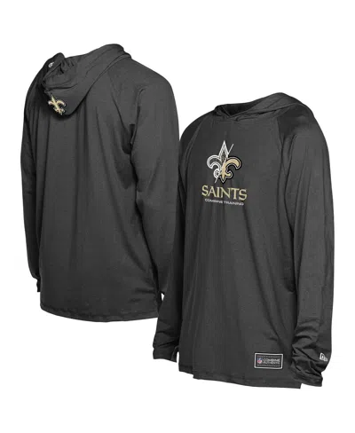 New Era Men's Black New Orleans Saints Functional Fandom Hoodie