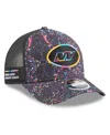 New Era Men's Black New York Jets 2025 Nfl Crucial Catch 9forty Adjustable Hat In Black