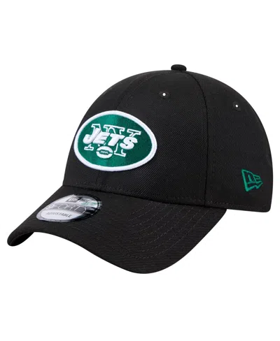 New Era Men's Black New York Jets The League 9forty Adjustable Hat