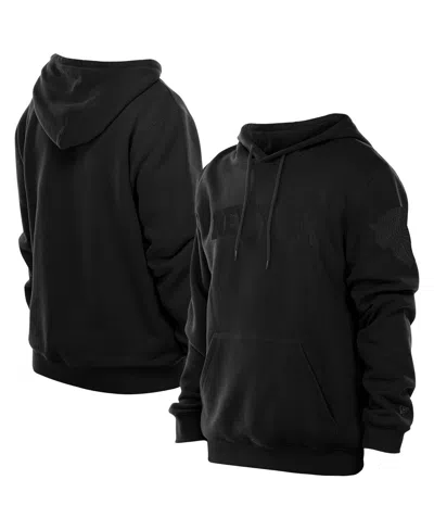 New Era Men's Black New York Knicks Tonal Premium Pullover Hoodie