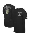 New Era Men's Black New York Yankees Sugar Skulls T-shirt In Black