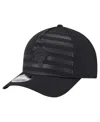 New Era Men's Black Phoenix Suns Game Day Flag A-frame 9forty Adjustable Hat