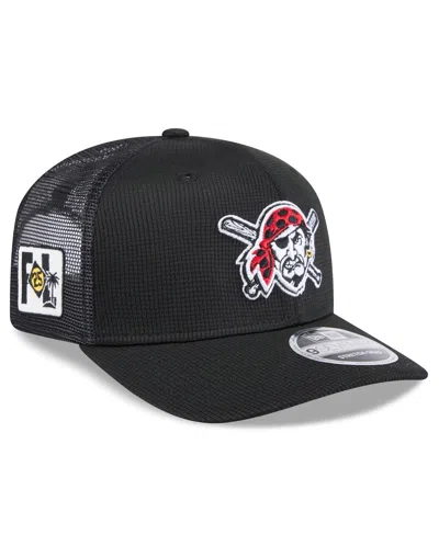 New Era Men's Black Pittsburgh Pirates 2025 Spring Training 9seventy Stretch-snap Hat