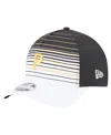 New Era Men's Black Pittsburgh Pirates Gradient 9forty M-crown Adjustable Hat