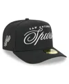New Era Men's Black San Antonio Spurs 2025 Nba Draft A-frame 59fifty Fitted Hat
