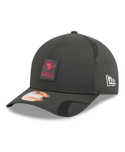 New Era Men's Black San Francisco 49ers 2025 Sideline M-crown 9forty Adjustable Hat