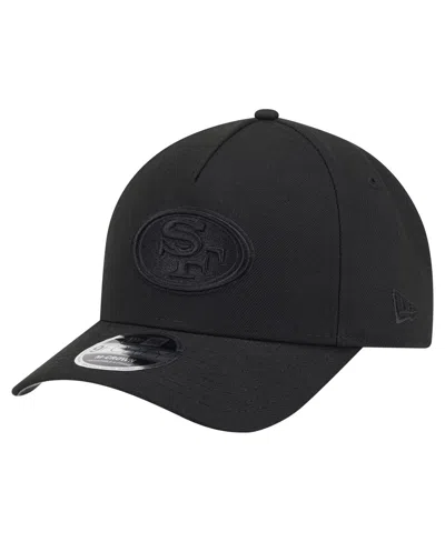 New Era Men's Black San Francisco 49ers Team Collection 9forty M-crown A-frame Adjustable Hat