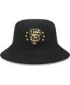 New Era Men's Black San Francisco Giants 2024 Armed Forces Day Bucket Hat In Black