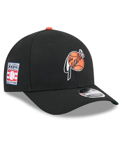New Era Men's Black San Francisco Giants Baseball Hall Of Fame 9forty M-crown Adjustable Hat