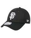 New Era Men's Black San Francisco Giants Pivot 9forty Adjustable Hat In Black