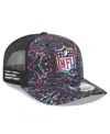 New Era Men's Black Shield Logo 2025 Nfl Crucial Catch 9seventy Adjustable Hat In Black