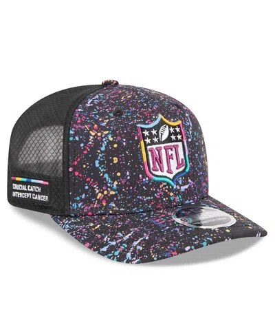 New Era Men's Black Shield Logo 2025 Nfl Crucial Catch 9seventy Adjustable Hat