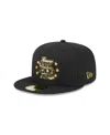 New Era Men's Black St. Louis Cardinals 2024 Armed Forces Day On-field 59fifty Fitted Hat In Black