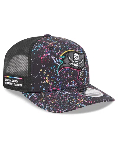 New Era Men's Black Tampa Bay Buccaneers 2025 Nfl Crucial Catch 9seventy Adjustable Hat In Gray