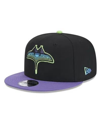 New Era Men's Black Tampa Bay Rays 2024 City Connect 9fifty Snapback Hat