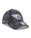 New Era Men's Black Tennessee Titans 2025 Nfl Crucial Catch 39thirty Flex Hat In Black