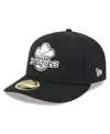 New Era Men's Black Texas Rangers 2025 Mlb Clubhouse Low Profile 59fifty Fitted Hat In Black