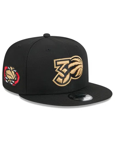 New Era Men's Black Toronto Raptors 2024/25 City Edition Alternate 9fifty Snapback Hat