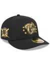 New Era Men's Black Washington Nationals 2024 Armed Forces Day Low Profile 59fifty Fitted Hat In Black