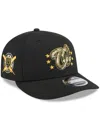 New Era Men's Black Washington Nationals 2024 Armed Forces Day Low Profile 9fifty Snapback Hat In Black