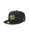 New Era Men's Black Washington Nationals 2024 Armed Forces Day On-field 59fifty Fitted Hat In Black