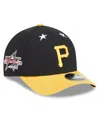 New Era Men's Black/gold Pittsburgh Pirates 2025 Mlb All-star Game 9forty M-crown Adjustable Hat
