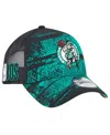 New Era Mens Boston Celtics  Celtics A Frame Otc Nba 24 Tip Off Hat In Black,kelly Green