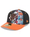 New Era Men's Black/orange San Francisco Giants 2025 Mlb Diamond Hero Edition Low Profile 59fifty Fitted Hat In Multi