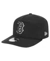 New Era Men's Black/white Boston Red Sox 19twenty Adjustable Hat In Blue