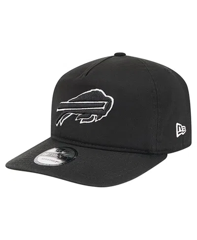 New Era Men's Black/white Buffalo Bills 19twenty Adjustable Hat