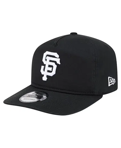 New Era Men's Black/white San Francisco Giants 19twenty Adjustable Hat