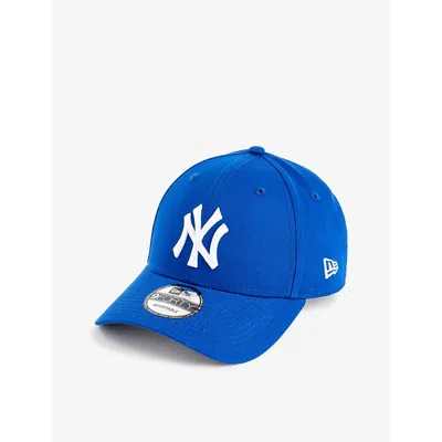 New Era Mens Blue 9forty New York Yankees Cotton Cap