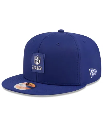 New Era Men's Blue Nfl 2025 Sideline 59fifty Fitted Hat