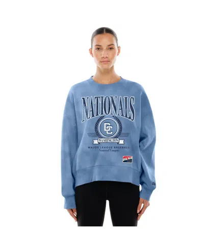 New Era Men's Blue Washington Nationals 2025 City Connect Pullover Sweatshirt