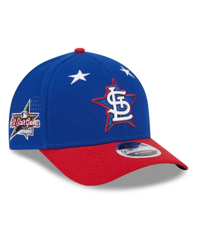 New Era Men's Blue/red St. Louis Cardinals 2025 Mlb All-star Game Workout 9forty M-crown Adjustable Hat