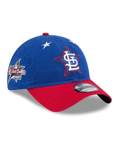 New Era Men's Blue/red St. Louis Cardinals 2025 Mlb All-star Game Workout 9twenty Adjustable Hat In Multi