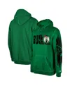 New Era Men's Boston Celtics Green Tip-off Collection Pullover Hoodie In Green