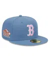 NEW ERA MEN'S BOSTON RED SOX FADED BLUE COLOR PACK 59FIFTY FITTED HAT