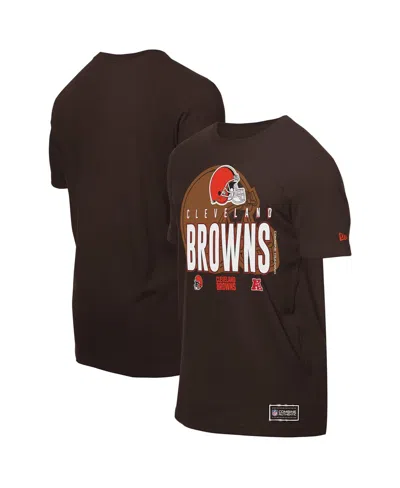 New Era Men's Brown Cleveland Browns 2025 Nfl Training Camp T-shirt