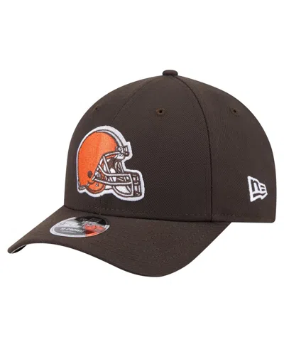 New Era Men's Brown Cleveland Browns Team Collection 9forty M-crown Adjustable Hat