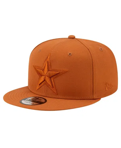 New Era Men's Brown Dallas Cowboys Color Pack 9fifty Snapback Hat