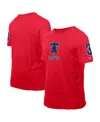 New Era Men's Bryce Harper Red Philadelphia Phillies Design Lab Name Number T-shirt In Red