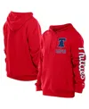 New Era Men's Bryce Harper Red Philadelphia Phillies Design Lab Pullover Hoodie In Red