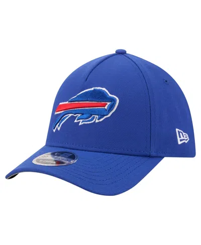 New Era Men's Buffalo Bills 39thirty Poly Stretch-fit Baseball Cap In Blue
