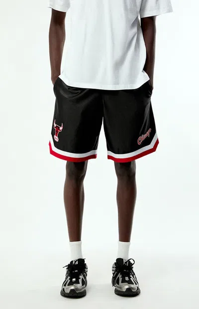 New Era Men's Bulls Sport Class Basketball Shorts In Black