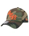 New Era Men's Camo Denver Broncos Mystic Camo A-frame 9forty Adjustable Hat In Camo
