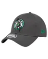 New Era Men's Charcoal Boston Celtics Active Ripstop 9twenty Adjustable Hat