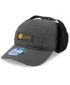 New Era Men's Charcoal Pittsburgh Steelers 2025 Sideline Cold Weather Runner Dog Ear Adjustable Hat In Gray