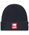 New Era Men's Charcoal Tampa Bay Buccaneers 2025 Sideline Cold Weather Cuffed Knit Hat In Black