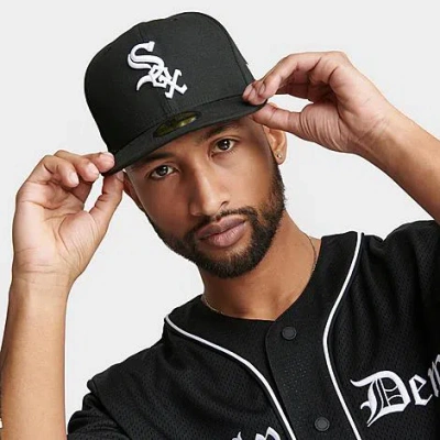 New Era Men's Chicago White Sox Mlb Ac Performance 59fifty Fitted Hat In Brown
